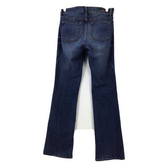 Kut from the Kloth Karen Baby Bootcut Low Rise Jeans Women's Size 6S Blue - Picture 2 of 12